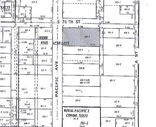 7603 Pacific Ave, Tacoma, WA à vendre Plan cadastral– Image 1 sur 35