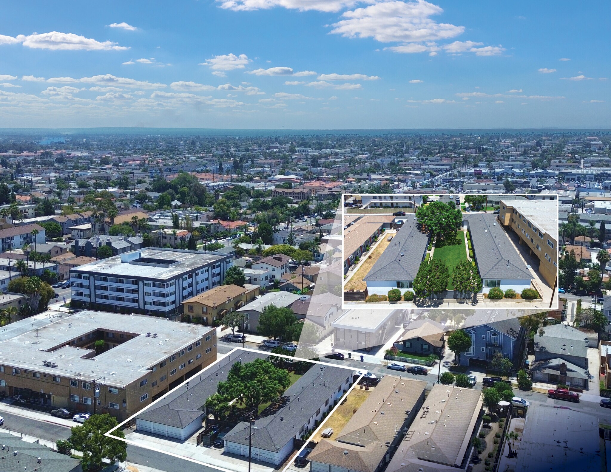 10 Units in Long Beach | ADU Plans portefeuille de 2 biens à vendre sur LoopNet.fr Photo de l’immeuble– Image 1 sur 13