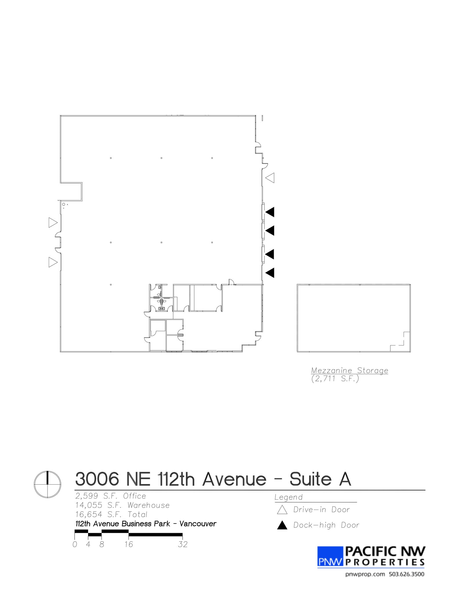 3002-3004 NE 112th Ave, Vancouver, WA à louer Plan de site– Image 1 sur 1