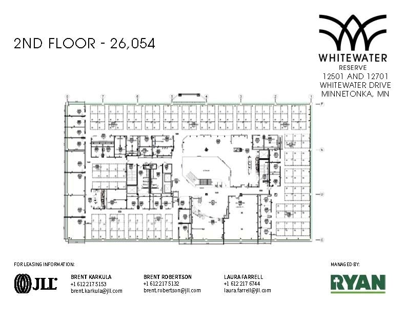 12501 Whitewater Dr, Minnetonka, MN à louer Plan d’étage– Image 1 sur 1