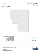 10880 Wilshire Blvd, Los Angeles, CA à louer Plan d’étage– Image 1 sur 1