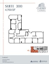 950 S Cherry St, Denver, CO à louer Plan d’étage– Image 1 sur 1