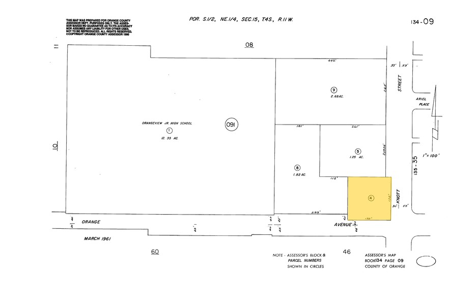545-595 S Knott Ave, Anaheim, CA à louer - Plan cadastral – Image 2 sur 7