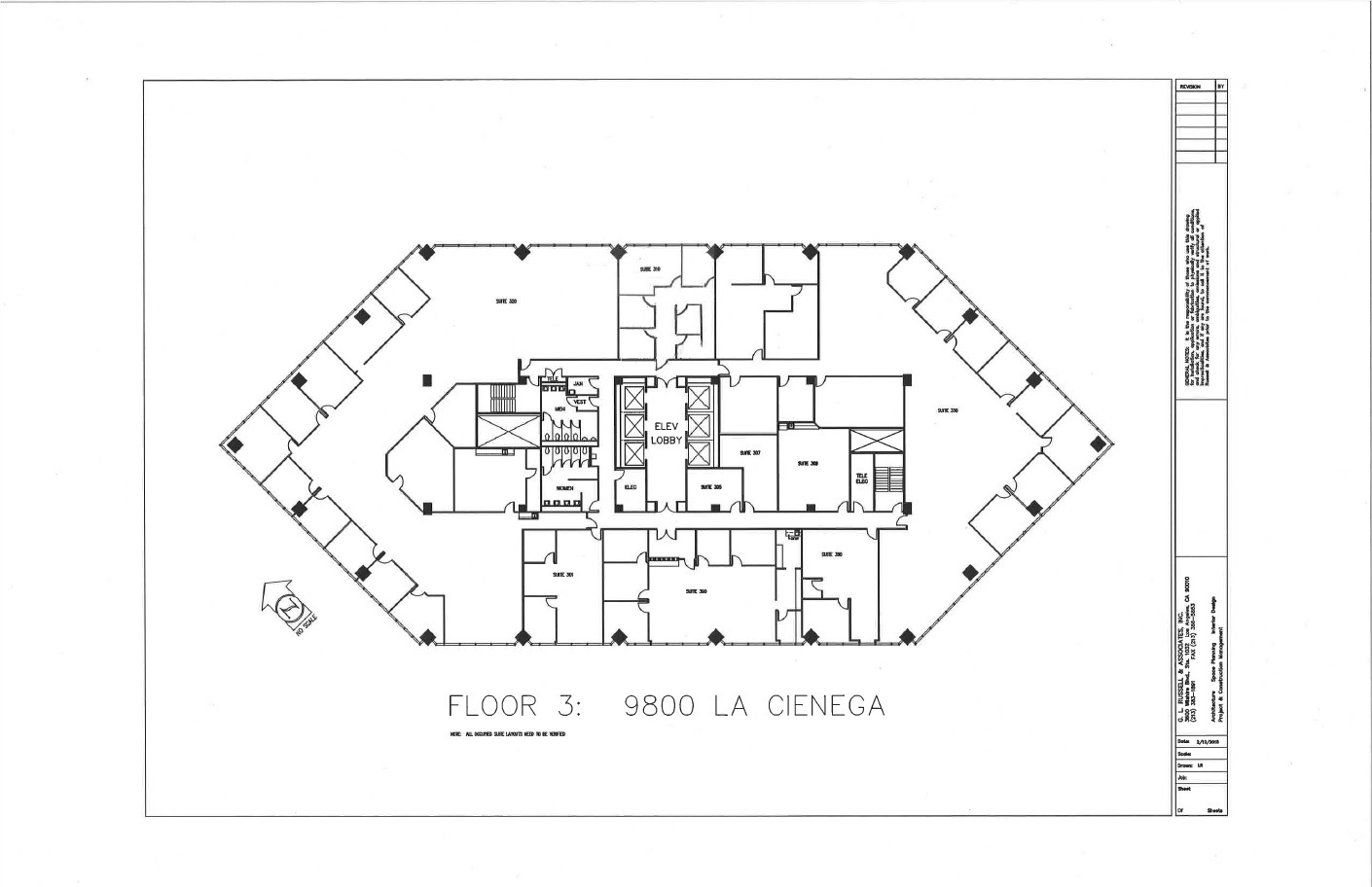 9800 S La Cienega Blvd, Inglewood, CA à louer Plan d’étage– Image 1 sur 1