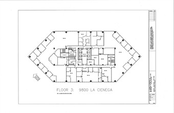 9800 S La Cienega Blvd, Inglewood, CA à louer Plan d’étage– Image 1 sur 1