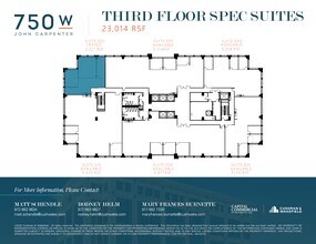 750 W John Carpenter Fwy, Irving, TX à louer Plan de site– Image 2 sur 3