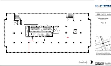 250 University Ave, Toronto, ON à louer Plan d’étage– Image 1 sur 1