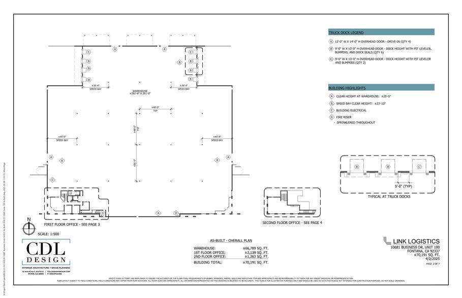 10681 Business Dr, Fontana, CA à louer - Plan de site – Image 1 sur 7