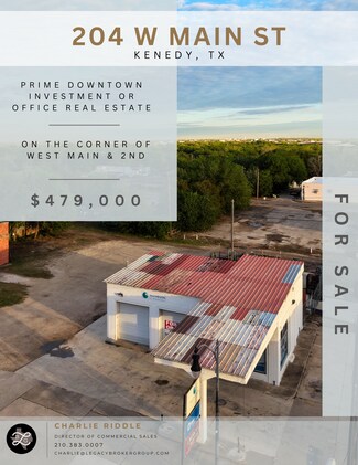 Plus de détails pour 204 W Main St, Kenedy, TX - Local commercial à vendre