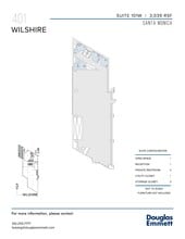 401 Wilshire Blvd, Santa Monica, CA à louer Plan d’étage– Image 1 sur 1