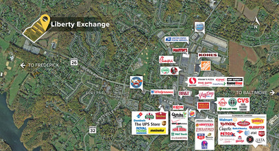 5957 Exchange Dr, Eldersburg, MD - VUE AÉRIENNE  vue de carte