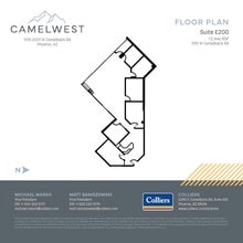 2001 W Camelback Rd, Phoenix, AZ à louer Plan d’étage– Image 1 sur 1