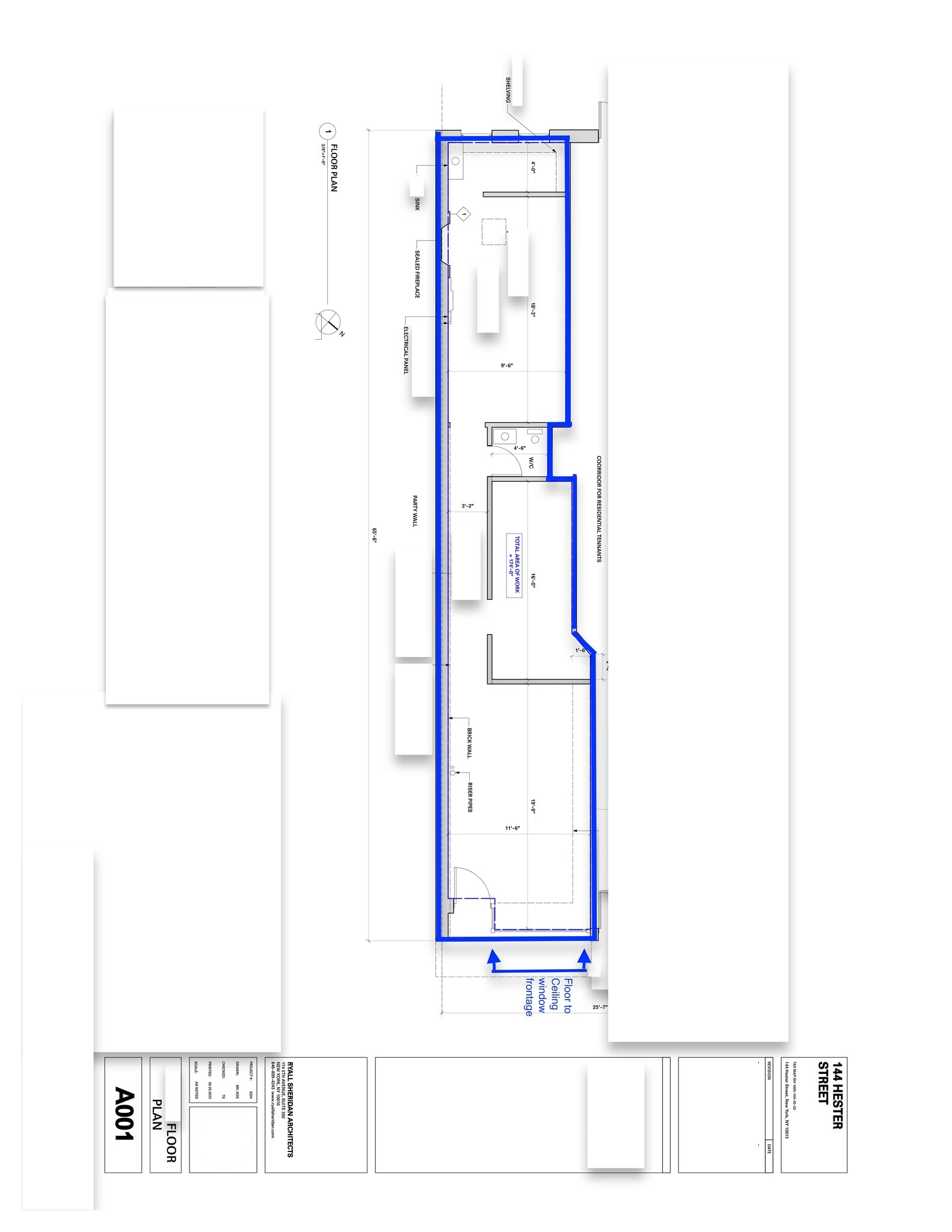 144 Hester St, New York, NY à louer Plan de site– Image 1 sur 8
