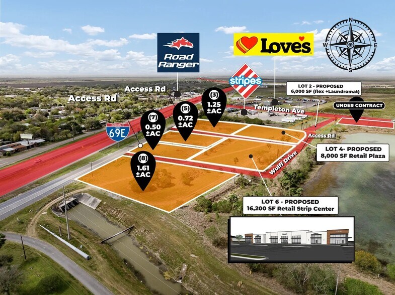 21469 US-77 Frontage Rd, Harlingen, TX à vendre - Aérien – Image 3 sur 8
