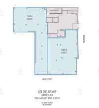 224 3rd Ave, Brooklyn, NY à louer Plan d’étage– Image 2 sur 2