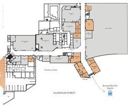 595 Burrard St, Vancouver, BC à louer Plan de site– Image 1 sur 1