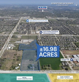 Plus de détails pour 7400 Stacy Rd, McKinney, TX - Terrain à vendre