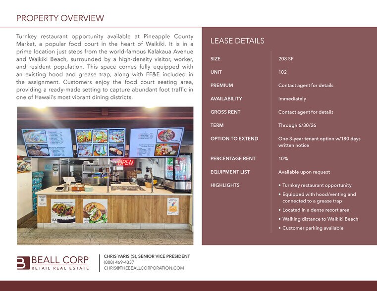 342 Lewers St, Honolulu, HI à louer - Photo de l’immeuble – Image 3 sur 10