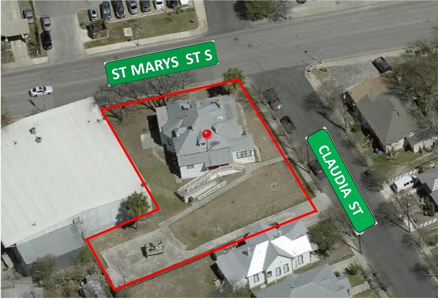 1249 S Saint Marys St, San Antonio, TX à vendre - Aérien – Image 2 sur 14