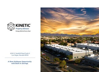 Plus de détails pour 6320 S Sandhill Rd, Las Vegas, NV - Industriel/Logistique à louer