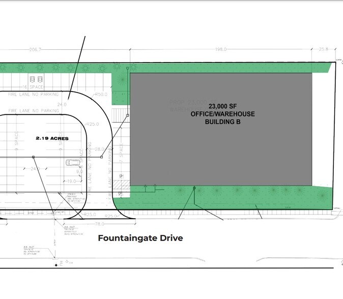 10402 Fountaingate Dr, Stafford, TX à louer - Plan de site – Image 3 sur 7