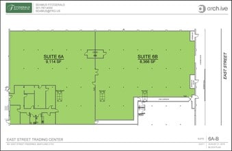 801 N East St, Frederick, MD à louer Plan d’étage– Image 1 sur 1
