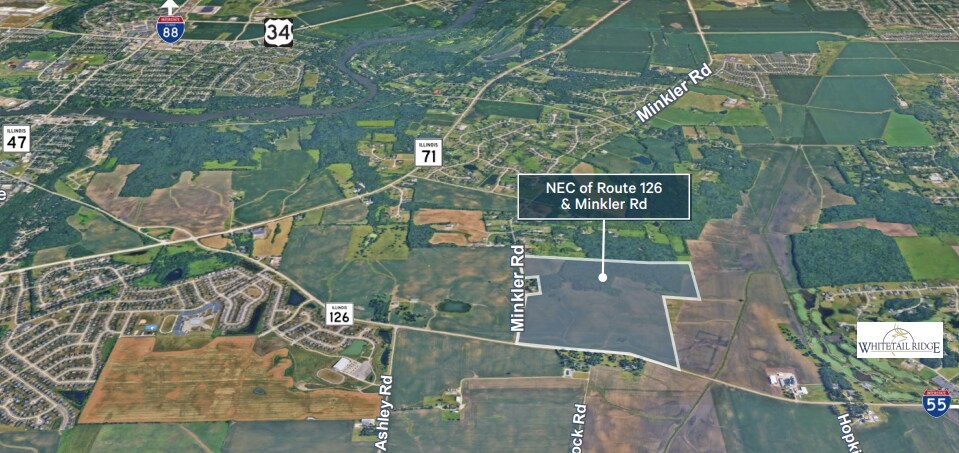 NEC OF ROUTE 126 & MINKLER ROAD, Yorkville, IL à vendre - Photo principale – Image 1 sur 1