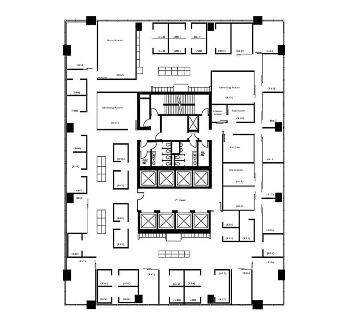144 4th Ave SW, Calgary, AB à louer Plan d’étage– Image 1 sur 1