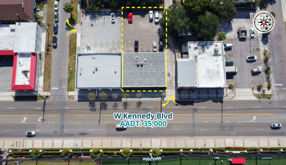 1108 W Kennedy Blvd, Tampa, FL à vendre - Aérien – Image 2 sur 2
