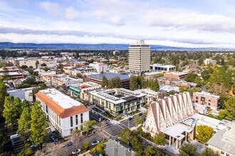 585 Hamilton Ave, Palo Alto, CA - VUE AÉRIENNE  vue de carte - Image1