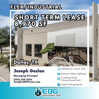 Plus de détails pour 10630 Newkirk St, Dallas, TX - Industriel/Logistique à louer