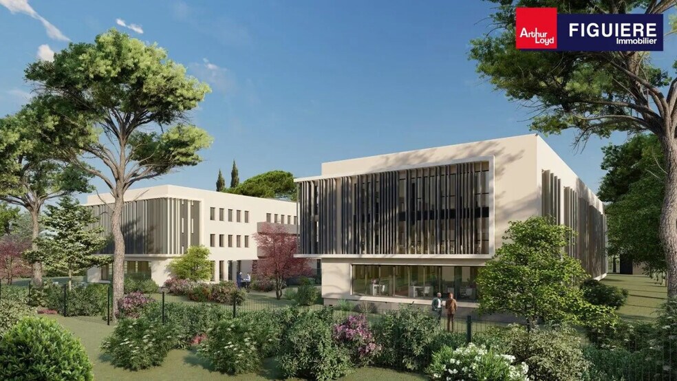 190 Rue Léon Foucault, Aix-en-Provence à vendre - Photo de l’immeuble – Image 3 sur 10