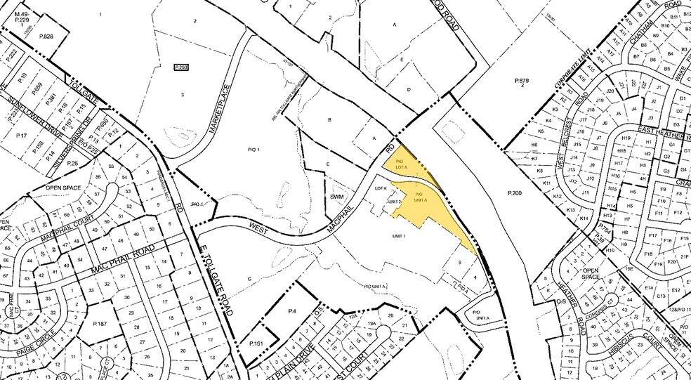 615 W Macphail Rd, Bel Air, MD à louer - Plan cadastral – Image 2 sur 5
