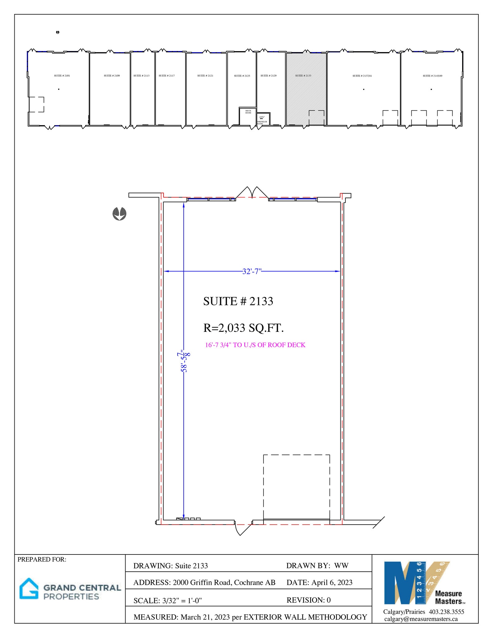 239 Griffin Rd, Cochrane, AB à louer Plan de site– Image 1 sur 1