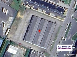 Le Rheu, IEV - Vue aérienne  vue de carte