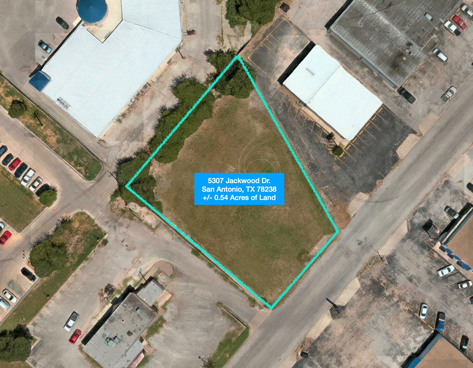 5307 Jackwood, San Antonio, TX à louer Aérien– Image 1 sur 2