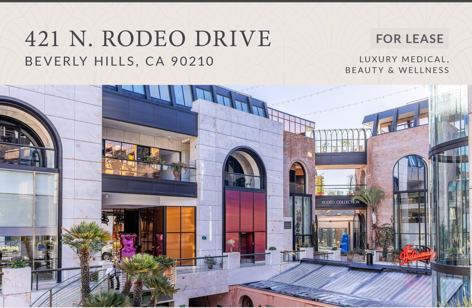 413-445 N Rodeo Dr, Beverly Hills, CA à louer Photo de l’immeuble– Image 1 sur 8