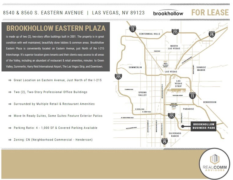 8560 S Eastern Ave, Las Vegas, NV à louer - Photo de l’immeuble – Image 2 sur 7