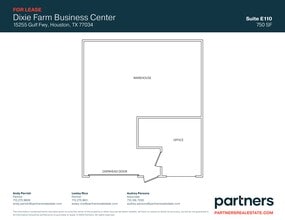15255 Gulf Fwy, Houston, TX à louer Plan de site– Image 1 sur 1