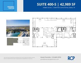 12404 Park Central Dr, Dallas, TX à louer Plan d’étage– Image 1 sur 1