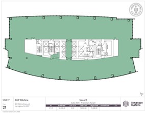 900 Wilshire Blvd, Los Angeles, CA à louer Plan d’étage– Image 1 sur 1