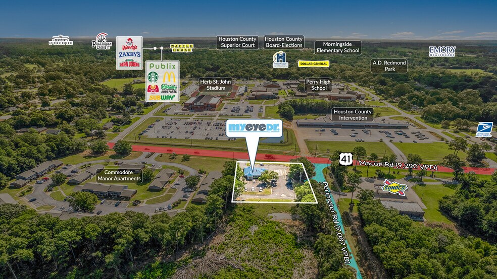 1601 Macon Rd, Perry, GA à vendre - Photo de l’immeuble – Image 2 sur 5