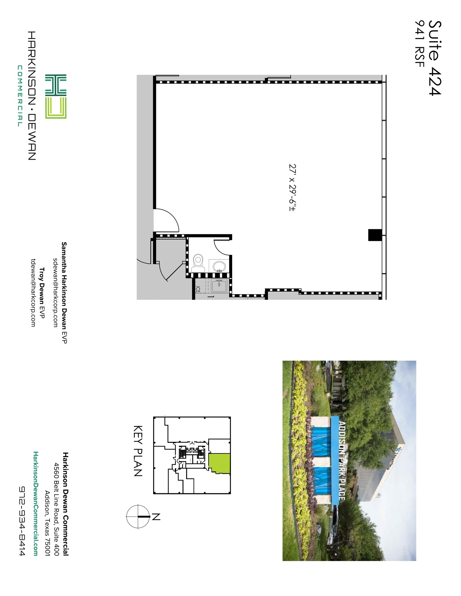4560 Belt Line Rd, Addison, TX à louer Plan de site– Image 1 sur 1