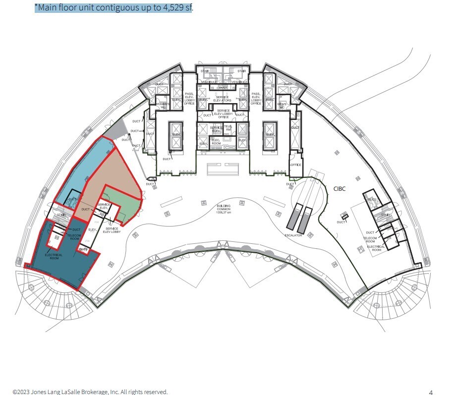 500 Centre St SE, Calgary, AB à louer Plan d’étage– Image 1 sur 1