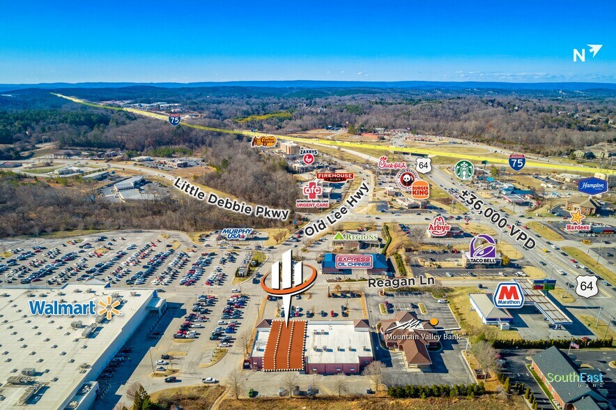 5910 Reagan Ln, Ooltewah, TN à louer - Photo de l’immeuble – Image 3 sur 9