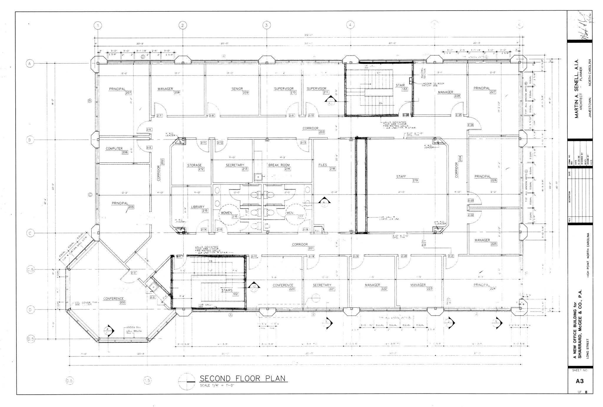 1321 Long St, High Point, NC à louer Plan de site– Image 1 sur 1