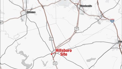 320-370 Covington St, Hillsboro, TX à louer Carte– Image 2 sur 2