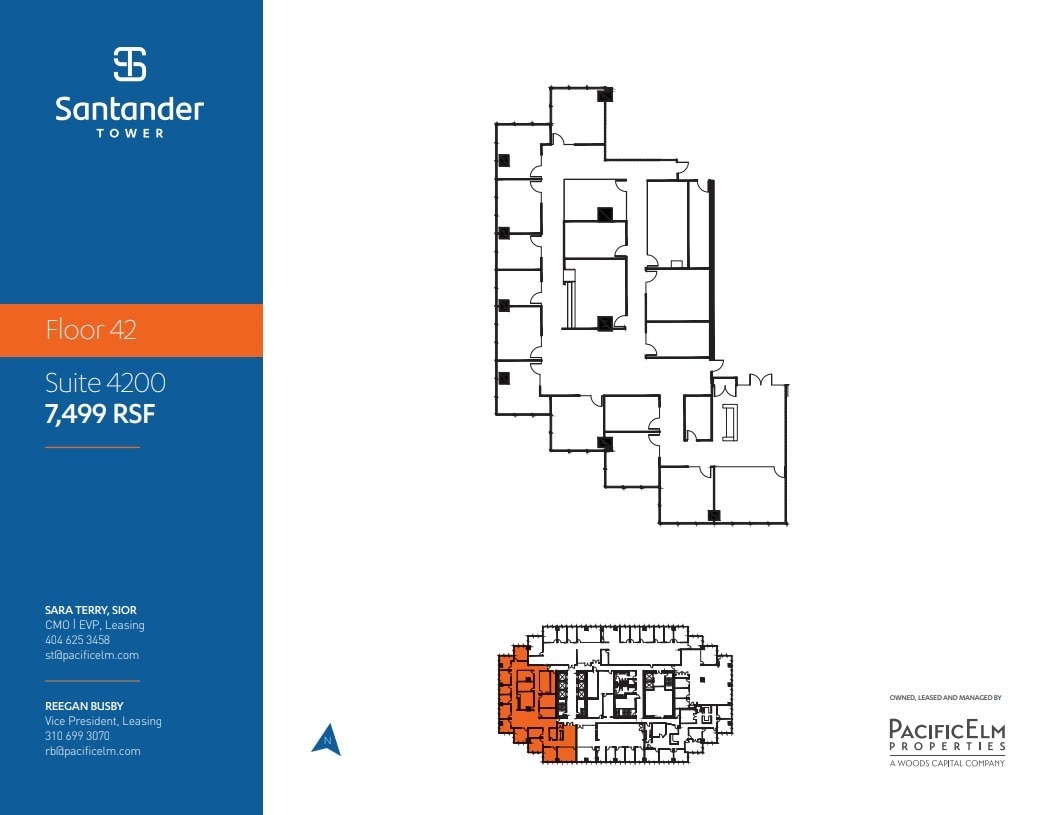 1601 Elm St, Dallas, TX à louer Plan d’étage– Image 1 sur 1