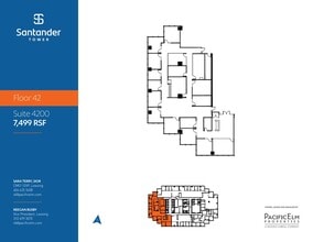 1601 Elm St, Dallas, TX à louer Plan d’étage– Image 1 sur 1