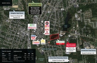 399 E Broad St, Bridgeton, NJ - VUE AÉRIENNE vue de carte